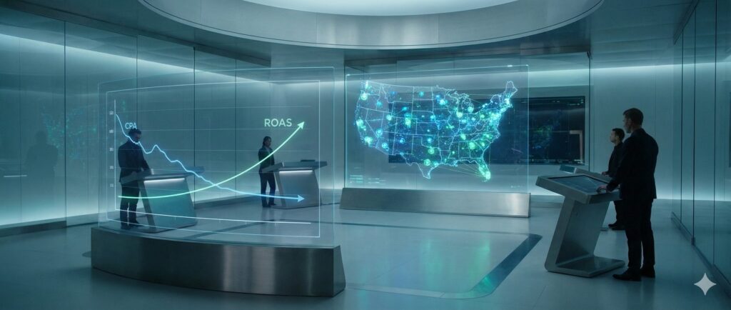 E-commerce Transformation (USA): Reduced CPA by 22% within 60 days by implementing Predictive ROI Modeling to shift budget toward high-intent segments e commerce transformation (5)